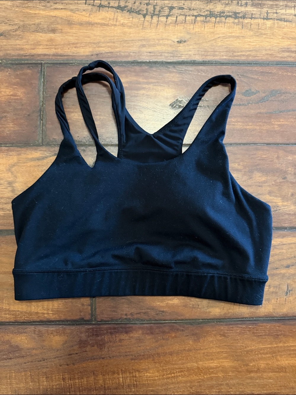 JoyLab Black Double-Strap Sports Bra With Padding